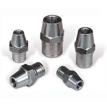 Tube Adapters Silver Color 